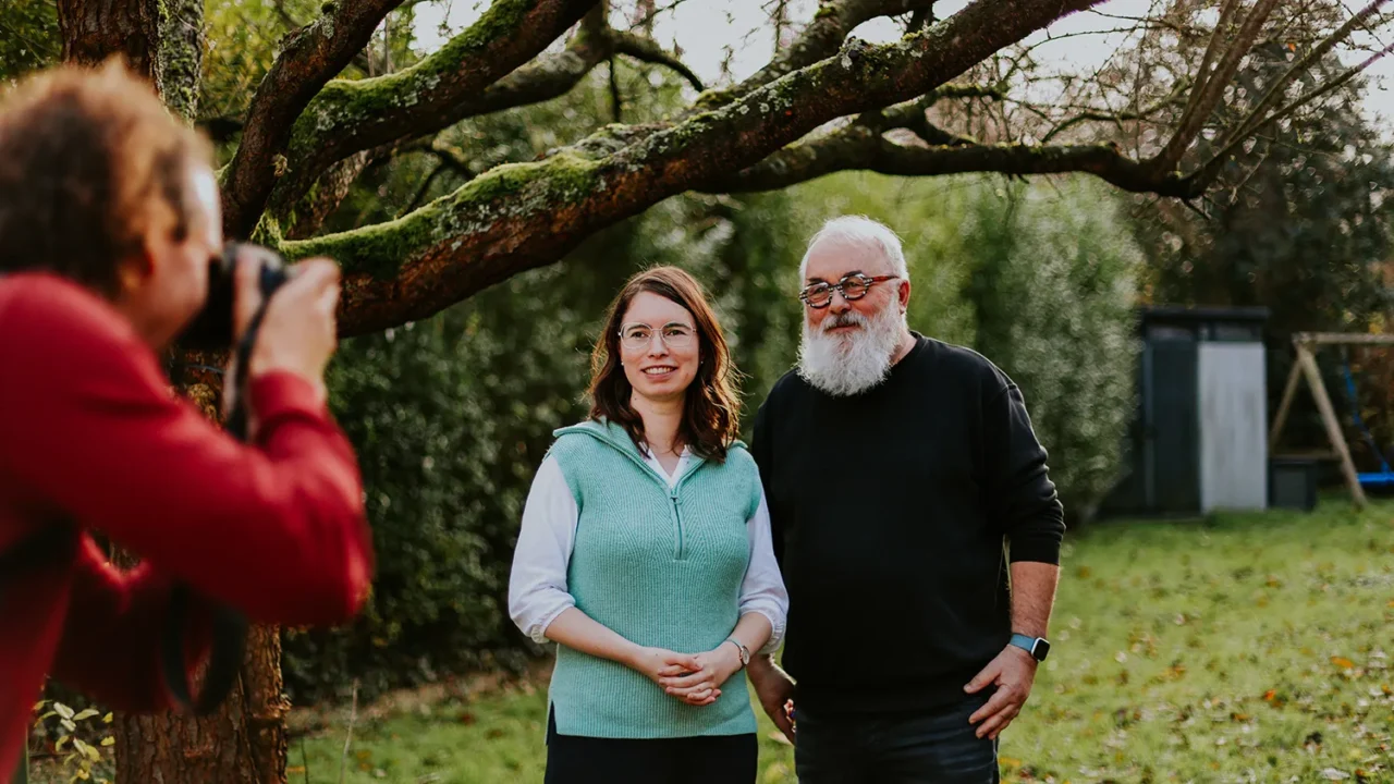 Dieter Forth und Angela Sieger freuen sich über die Eröffnung des Autismus-Kompetenz-Zentrums in Alsdorf